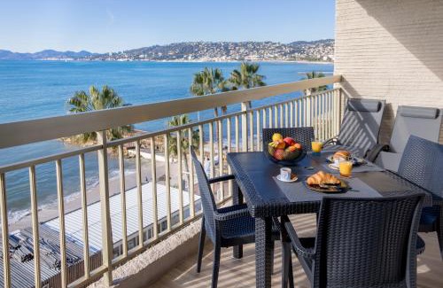 Juan-les-Pins Apartment | Vue Mer Panoramique, Clim, Balcon et Plages