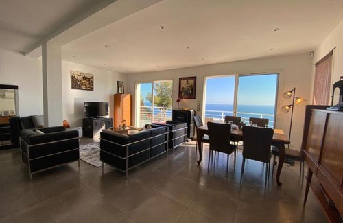 Cap d'Ail Apartment | Vue mer.Tranquilité.Cap d'Ail à 10 mn de MONACO