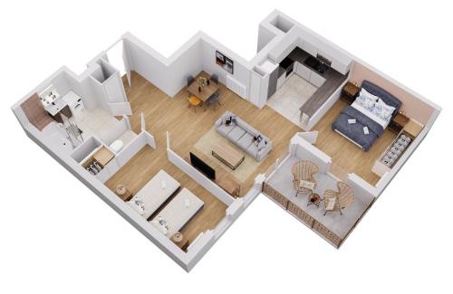 Champigny-sur-Marne Apartment | Vue Panoramique Gare à 10min Parking Privé