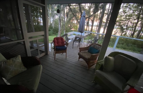 Pawleys Island House | Waccamaw River-front home with private dock and sweeping views! Family style gem