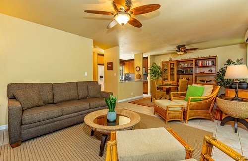 Wailea Condo | Wailea Ekahi 36B: Ground Floor, Lush Garden Views