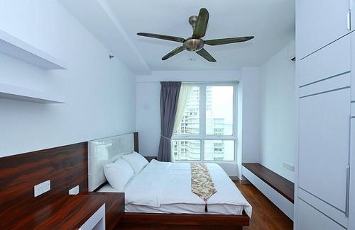 Downtown George Town Apartment | Wake Up To Beautiful Penang Day Seaview