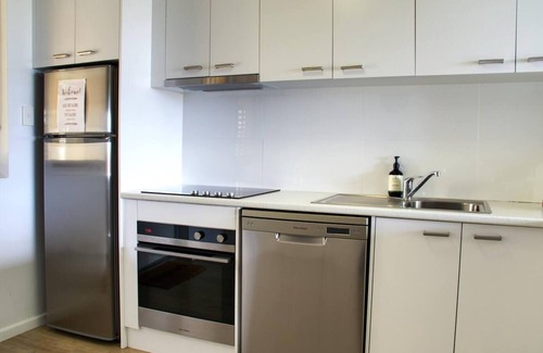 Fremantle Apartment | Wake up to sweeping harbour views in this modern, split-level apartment located between Fishing Boat Harbour and Challenger Harbour. Whether you're a couple, a family, or here on business, this peaceful retreat offers the best of coastal charm and ci