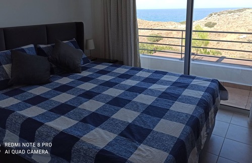 Bahceli Apartment | Wake up with unblocked seaview and mountain view - private stairs to the beach