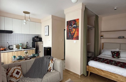 Syokimau Apartment | Wakih homes! Cozy studio, 15 mins away from JKIA and 7 minutes away from SGR