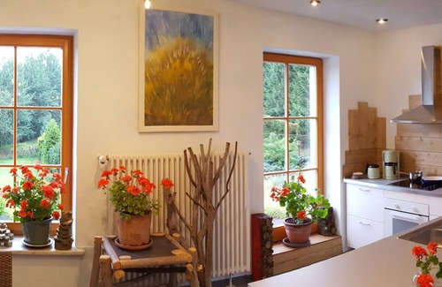 Frauenwald Apartment | Wald Apartments - Thuringian Forest - Comfort room with shared kitchen