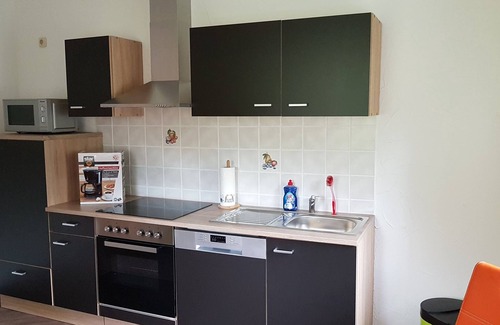 Koenigswalde Apartment | Waldhufenidyll in the Erzgebirge, directly on the cycle path/hiking trail, own garden area