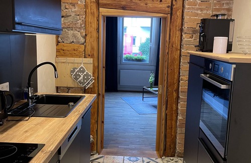 Triberg im Schwarzwald Apartment | Waldwerk am Wasserfall, Gemütliche Wohnung mit Terrasse im Herzen von Triberg