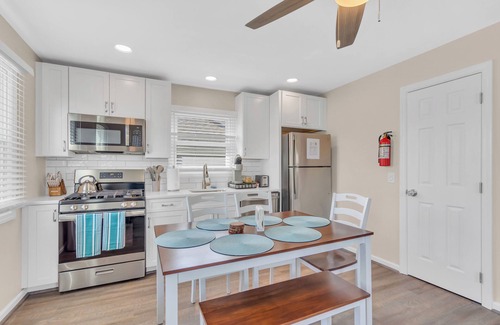 Seaside Heights Apartment | Walk 2 Beach, Outdoor Shower, Linens + Towels provided, Beach badges included