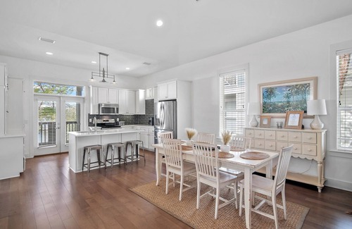 Seacrest Beach House | Walk or Bike to Everything! Private Beach Access! Resort Style Pool and Cafe!