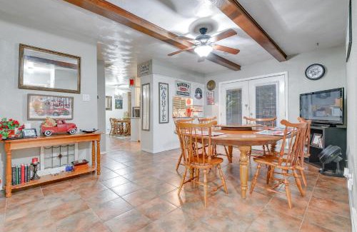 Arlington House | Walk to ATandT Stadium Arlington Home with Patio!