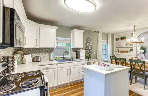 Mississippi City House | Walk to Beach, Gazebo w/Hot Tub: Gulfport Gem!
