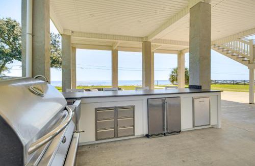 Waveland House | Walk to Beach Oceanfront Home with Outdoor Kitchen