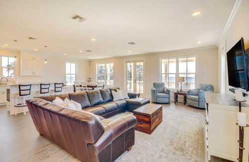 Waveland House | Walk to Beach Oceanfront Home with Outdoor Kitchen