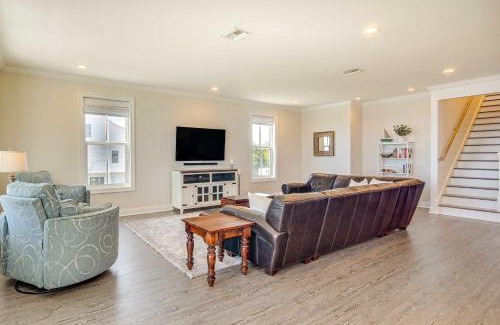Waveland House | Walk to Beach Oceanfront Home with Outdoor Kitchen