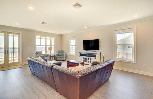 Waveland House | Walk to Beach Oceanfront Home with Outdoor Kitchen