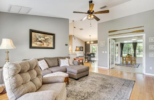 Crystal River House | Walk to Boat Ramp Dunnellon Home with Private Yard!