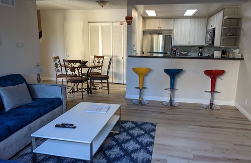 Hermosa Village Condo | Walk to Disney, hot tub, strollers! One Parking Spot