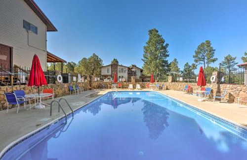 Ruidoso Apartment | Walk to Dtwn Ruidoso Mtn-View Condo with Pool!