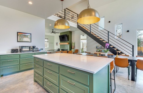 Medicine Park House | Walk to Lake: Home w/Game Room in Medicine Park!