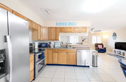 Port Canaveral House | Walk to Ocean Updated and modern quiet 2 Bedroom beach house