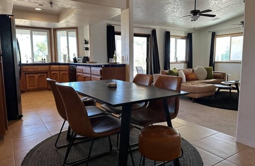 Pioneertown House | Walk to Pappys, Mountain Views, Hot Tub, Soaking Pool · Cosmic Cowboy