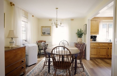 Orleans House | Walk to Rock Harbor Beach from your spacious Orleans coastal retreat