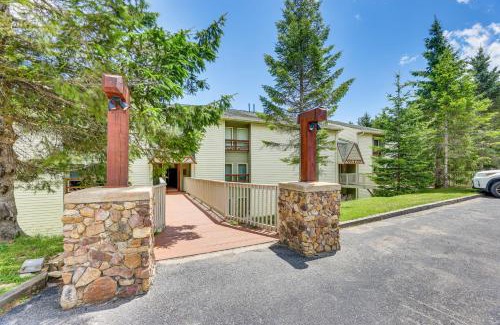 Snowshoe Apartment | Walk to Slopes Snowshoe Condo with Sunroom