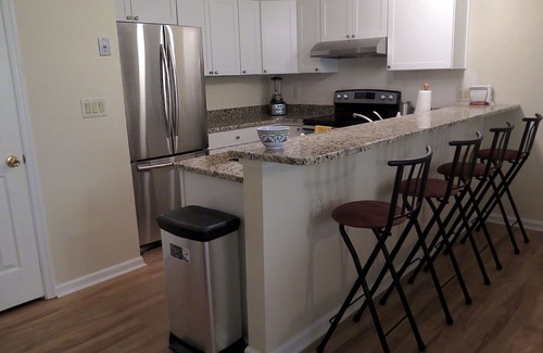 Northeast Virginia Beach Condo | Walk to the Beach and great restaurants! Family-sized condo with balcony.