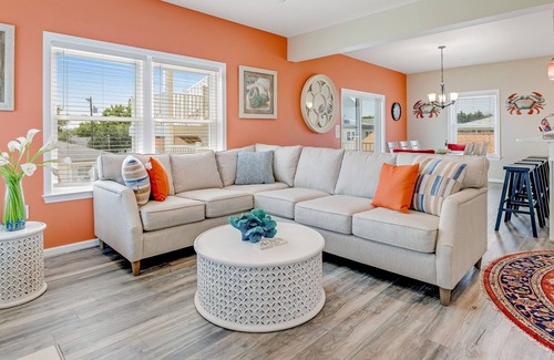Midtown Ocean City House | Walk to the Beach & Boardwalk! Brand New Home w/ Upscale Finishes, AC, WiFi!