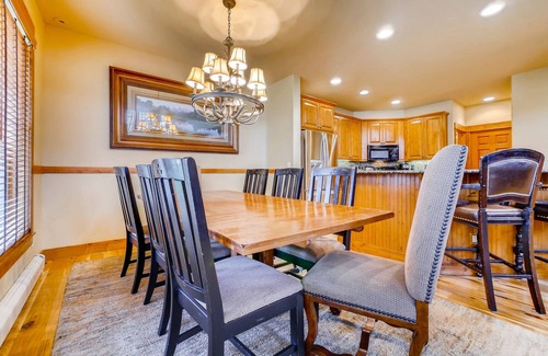Steamboat Springs House | Walk to the gondola Townhome w/deck, fireplace, W/D & shared hot tubs/pool