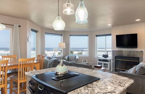 Beverly Beach House | Walk to the sand from this Beachfront Pet Friendly home, enjoy panoramic views