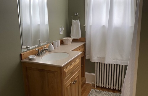 Camden Apartment | Walk to town from this comfortable, pet-friendly 2-bed 1st floor apartment