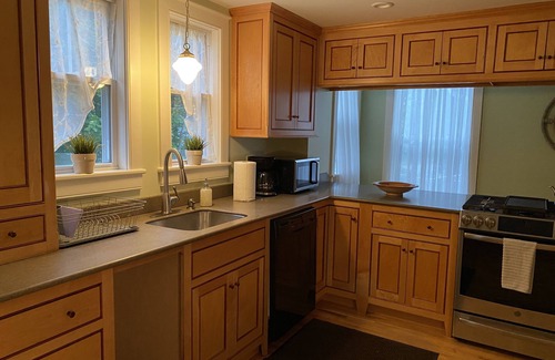 Camden Apartment | Walk to town from this comfortable, pet-friendly 2-bed 1st floor apartment