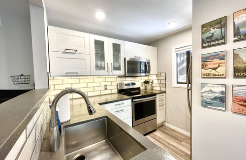 Mammoth Lakes Apartment | Walk to Village-Luxury studio with heated floors throughout-You deserve this!