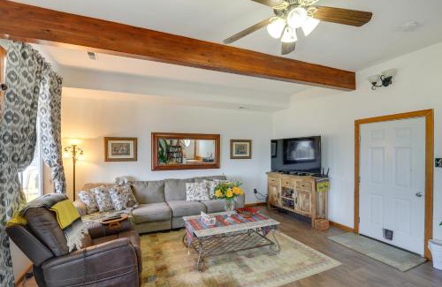 Camano Island House | Walk to Water Camano Home with Ocean-View Deck