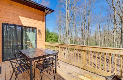 Lake Harmony House | Walk to Water Park Split-Rock Resort Home with Deck