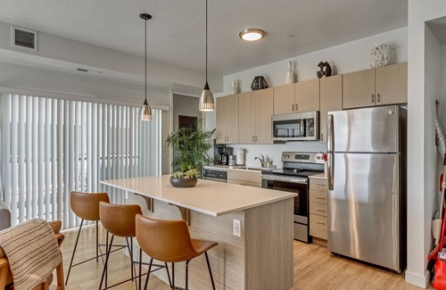 Downtown Salt Lake City Apartment | Walkable Downtown Apartment with On-site Gym & Views