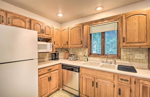 Elkhart Lake House | Walkable Lake Elkhart Apt: Dine, Shop, Swim!