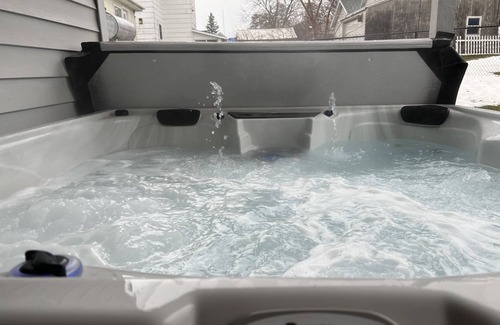 Clayton House | Walkable, modern, spacious village home, dockage, hot tub, fenced in yard.