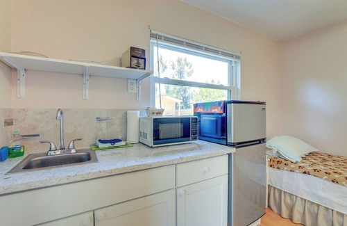 Pinellas Park Apartment | Walkable Studio in Pinellas Park w/Desk & Patio