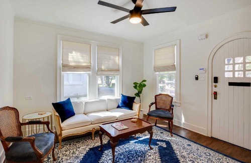 Tyler House | Walkable Tyler House with Deck half Mi to Downtown!