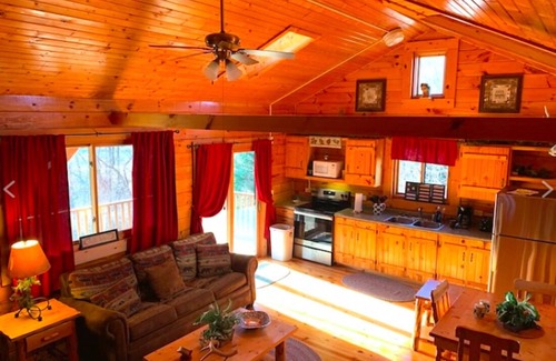 Waterville Cabin | Walnut Ridge Cabin w/Hot Tub