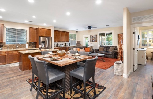 Coldwater Springs House | Warm&Cheery! Near Stadium, Golf, Bball, AFB w POOL