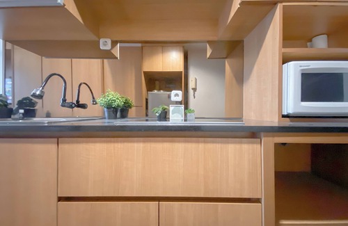 East Kuningan Apartment | Warm Neutral Look Studio Apartment Ambassade Kuningan