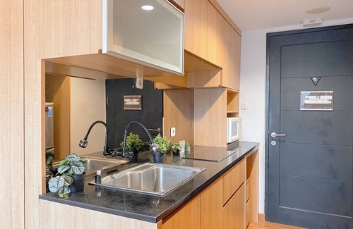 East Kuningan Apartment | Warm Neutral Look Studio Apartment Ambassade Kuningan