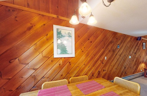 West Dover House | Warm & woodsy retreat with a fireplace, washer/dryer, heated pool & fitness room