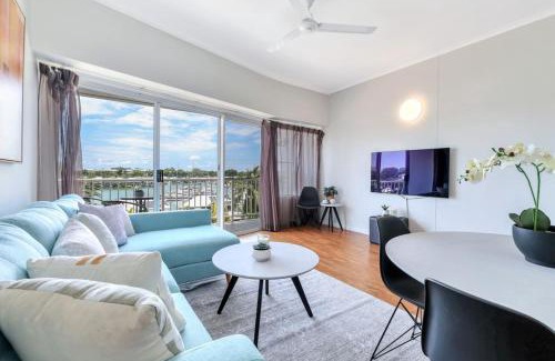 Cullen Bay Apartment | Watch the Sun set over Cullen Bay Marina and Harbour