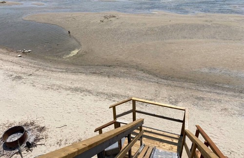 Crystal Beach House | Water Front Beach House - 3BR w BBQ & Sunset!