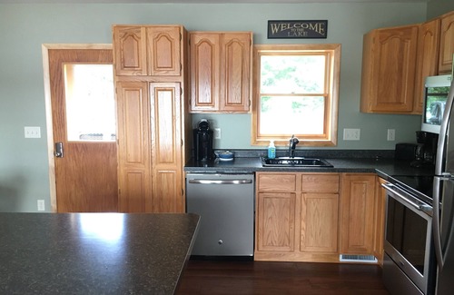 Gwinn Cabin | Water Front Cabin on Beautiful West Bass Lake, Swim, Fish, Hunt, Boat